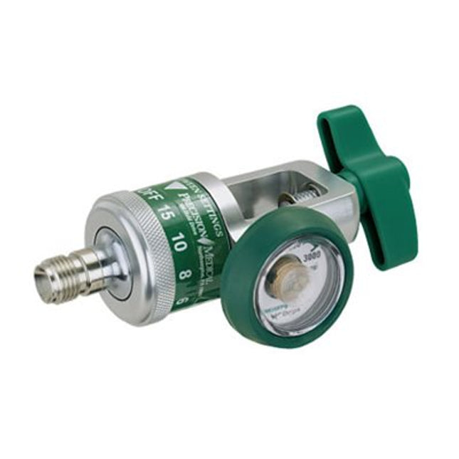 Precision Medical Easy Dial Regulator, Yoke Style 0-15 LPM