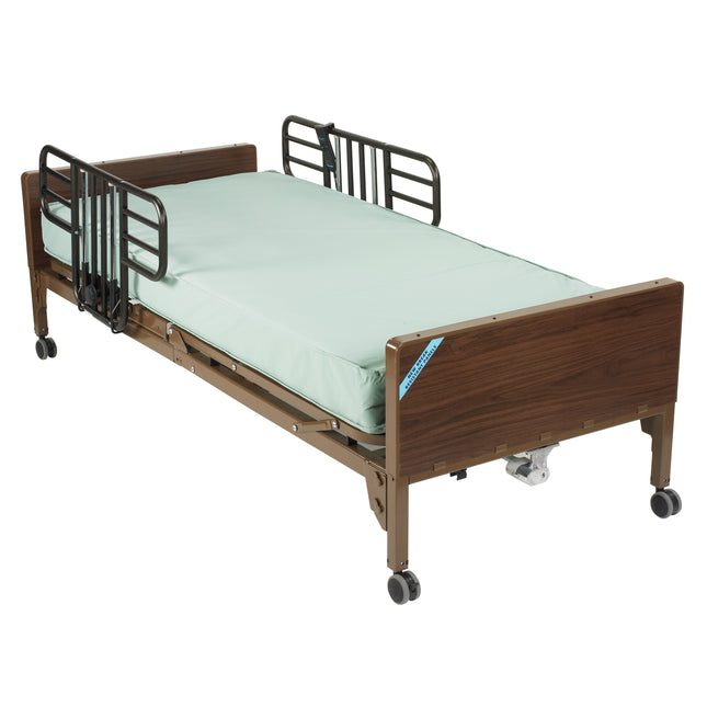 Delta Ultra Light Semi Electric Hospital Bed with Half Rails