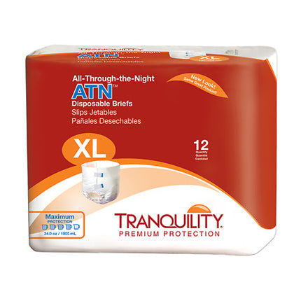 Tranquility All Through the Night Briefs (X-Large)