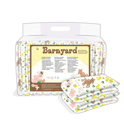 Rearz Barnyard Elite Hybrid Adult Diapers
