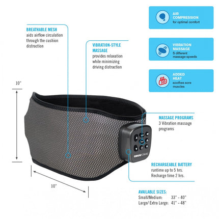 Portable Back Massager by Obusforme