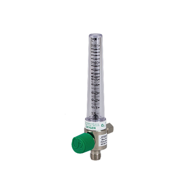 Precision Medical Oxygen Flowmeter, 0-15 LPM