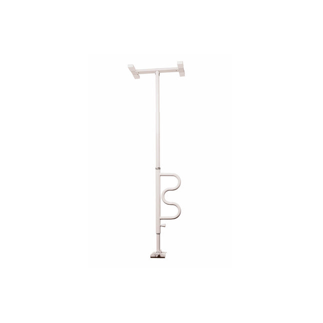 Bathtub Security Pole and Curve Grab Bar