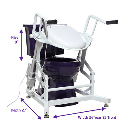 Basic Toilet Lift by Dignity Lifts