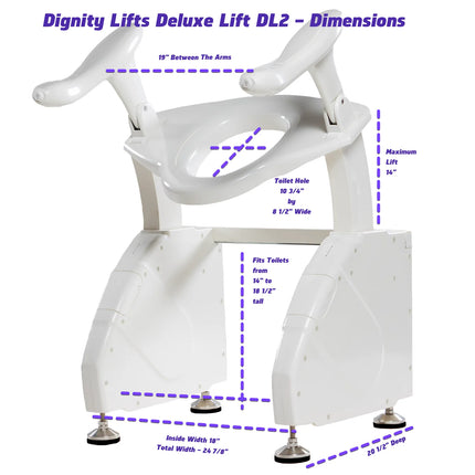 Deluxe Toilet Lift by Dignity Lifts
