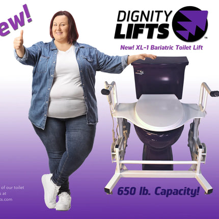 Bariatric Toilet Lift By Dignity Lifts