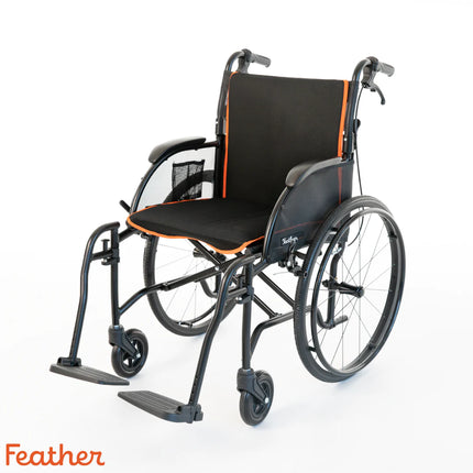 Featherweight 18" Seat Wheelchair 19 lbs.
