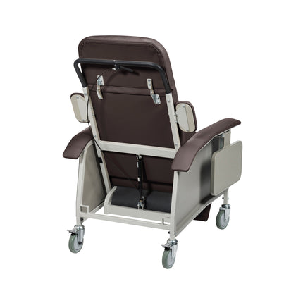 Clinical Care Geri Chair Recliner, Chocolate