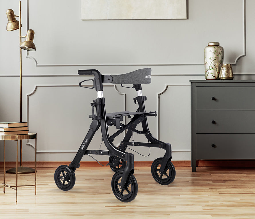 Compact Lightweight Rolator Essentials Compact Rollator – Walton Medical