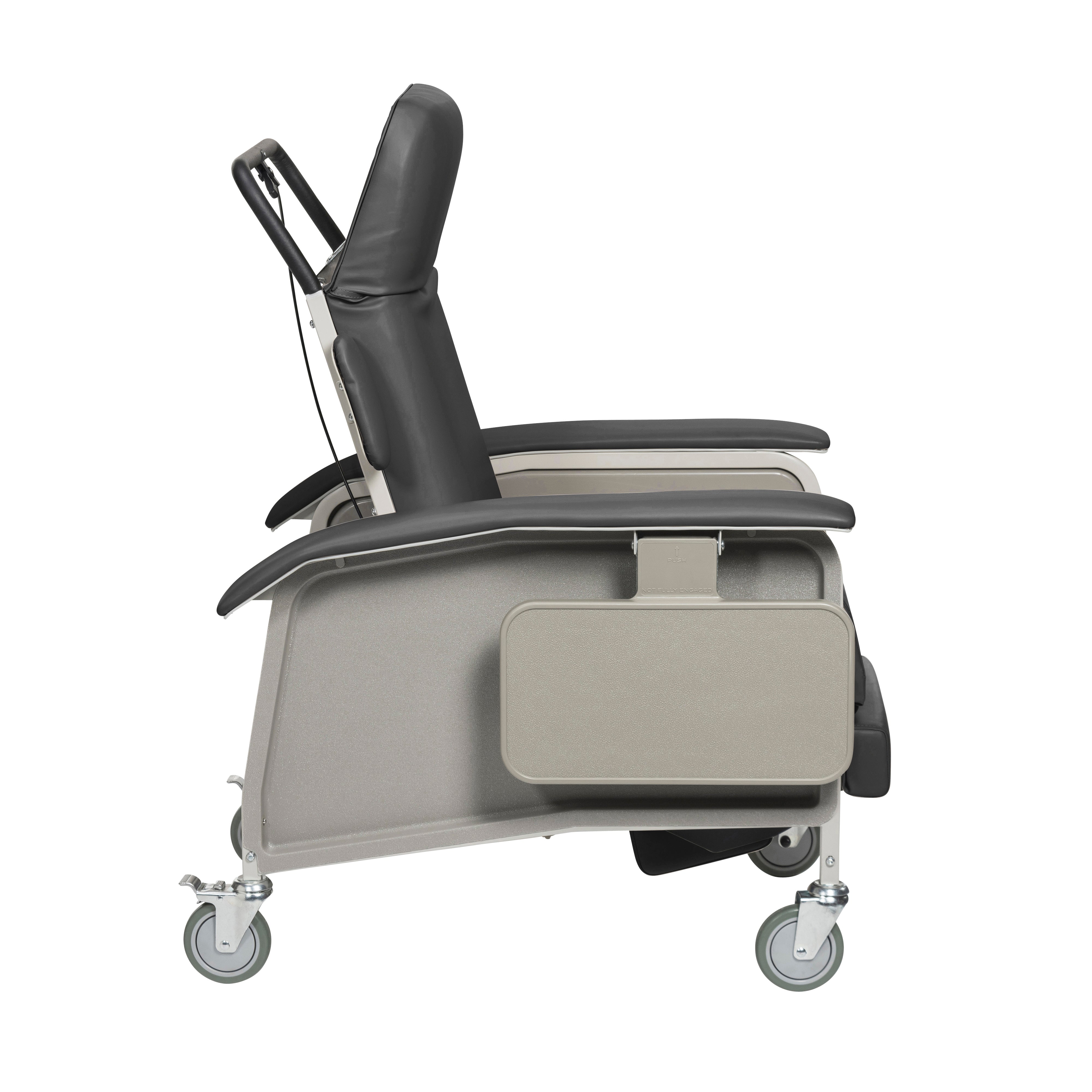 Ger Chair Clinical Care Geri Chair Recliner, Charcoal – Walton Medical