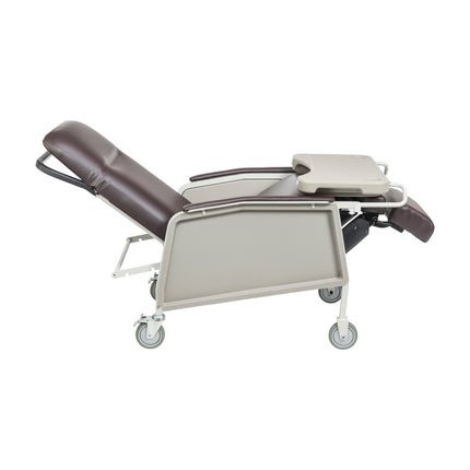 3 Position Geri Chair Recliner, Chocolate