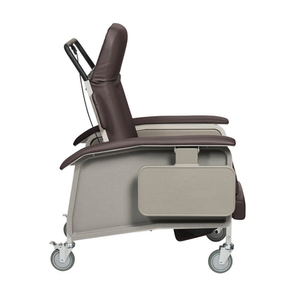 Clinical Care Geri Chair Recliner, Chocolate