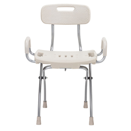 MD by Drive X-Fold Shower Chair, Stone