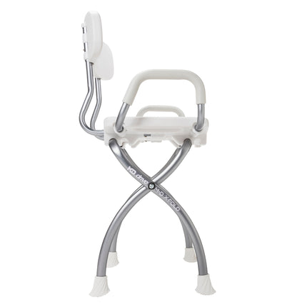 MD by Drive X-Fold Shower Chair, pearl