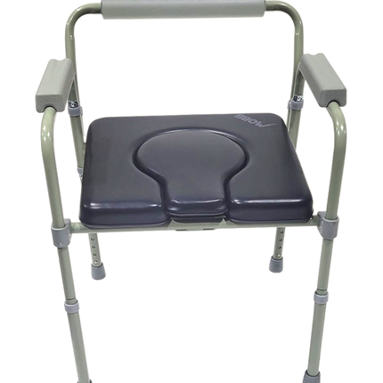 Padded Folding Commode Chair