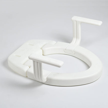 2" Hinged Raised Toilet Seat with handles