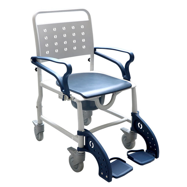 3 in 1 Shower Commode Wheelchair