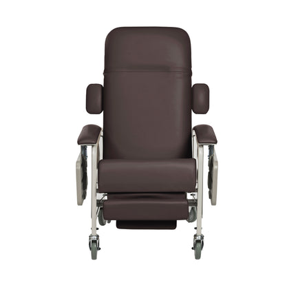 Clinical Care Geri Chair Recliner, Chocolate