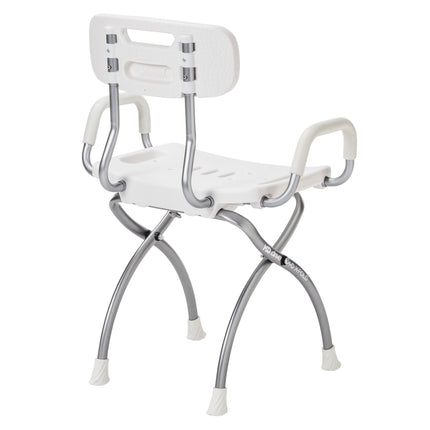 MD by Drive X-Fold Shower Chair, pearl