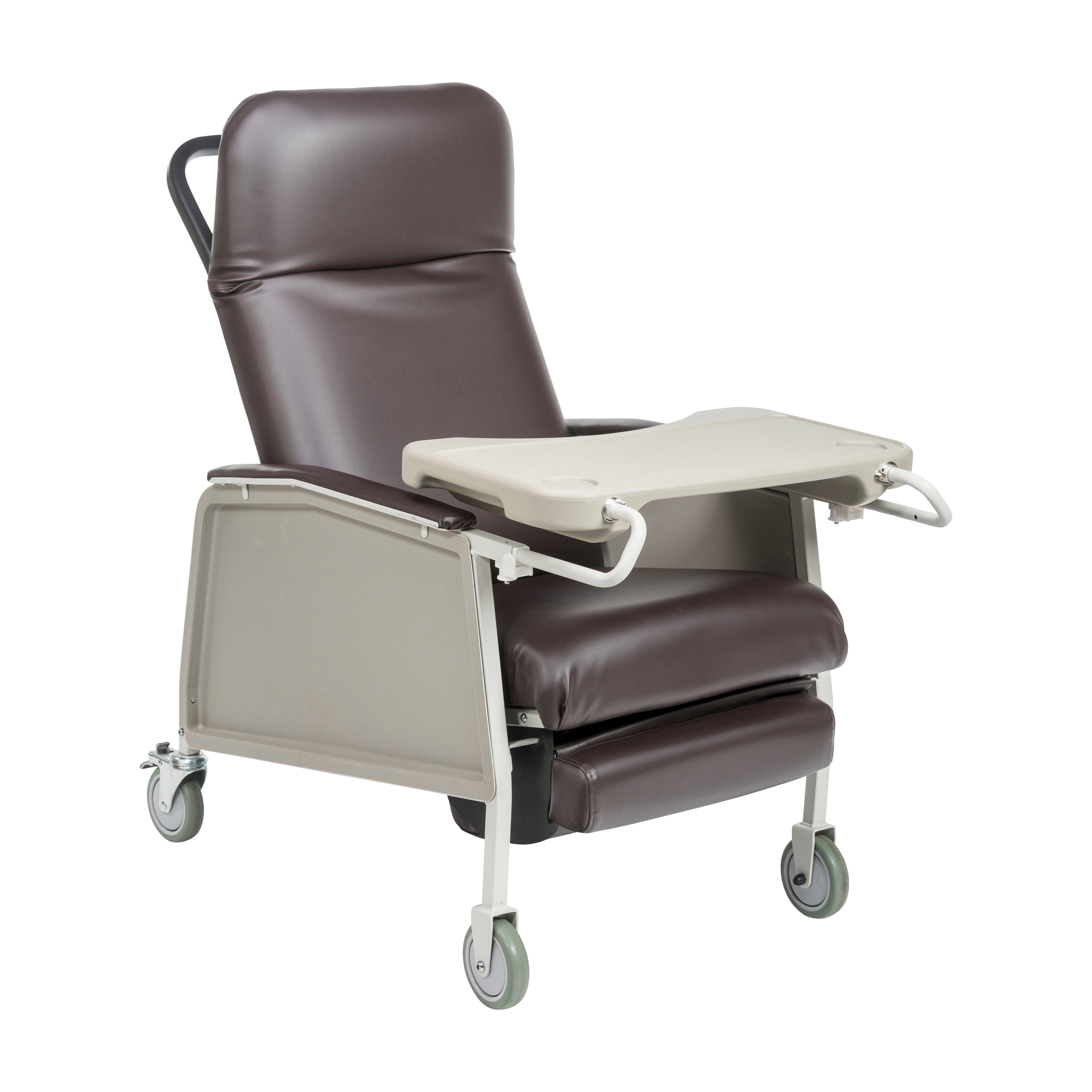 Ger Chair 3 Position Heavy Duty Bariatric Geri Chair Recliner, Chocolate – Walton ...