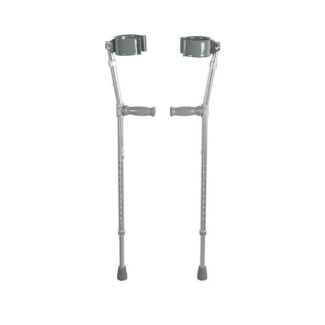 Lightweight Walking Forearm Crutches, Bariatric, 1 Pair