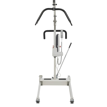 Bariatric Battery Powered Electric Patient Lift with Four Point Cradle and Rechargeable, Removable Battery, No Wall Mount