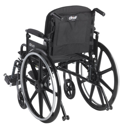 Adjustable Tension Back Cushion for 16"-21" Wheelchairs