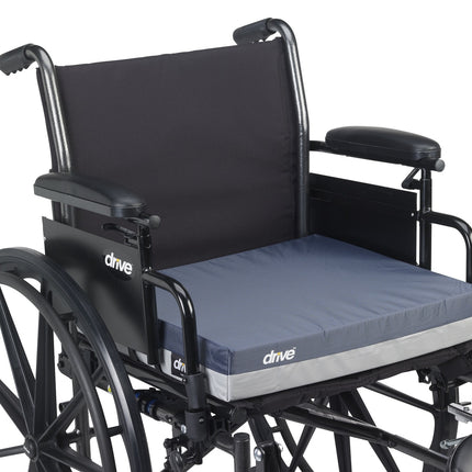 Gel "E" Skin Protection Wheelchair Seat Cushion, 22" x 18" x 3"