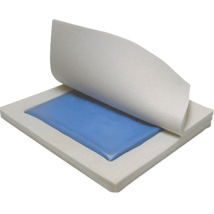 Gel "E" Skin Protection Wheelchair Seat Cushion, 22" x 18" x 3"
