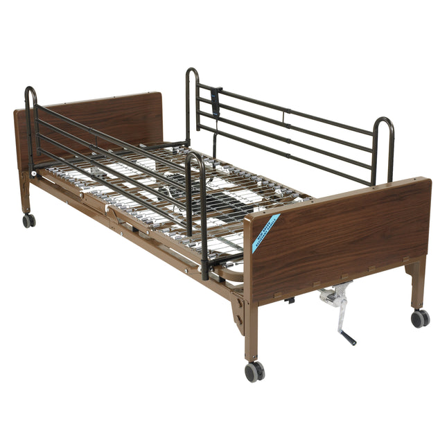 Delta Ultra Light Semi Electric Hospital Bed with Full Rails