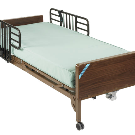 Delta Ultra Light Semi Electric Hospital Bed with Half Rails 