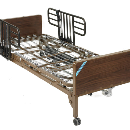 Delta Full Electric Hospital Bed with Half Rails