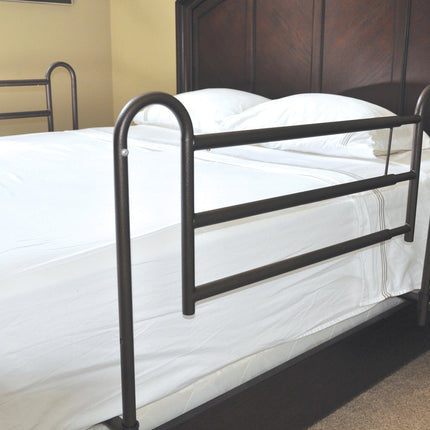 Home Bed Style Adjustable Length Bed Rails, 1 Pair