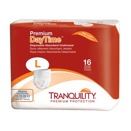 Tranquility Premium DayTime Disposable Absorbent Underwear (Large)
