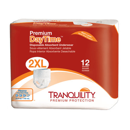 Tranquility Premium DayTime Disposable Absorbent Underwear (2XL)