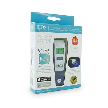 Precision Temp Instant Ear thermometer with Bluetooth by BIOS 