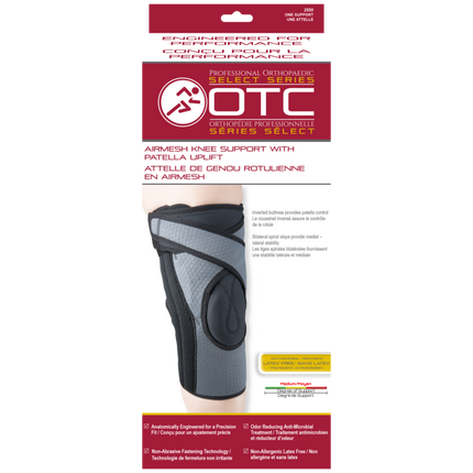 Airmesh Knee Support with Patella Uplift