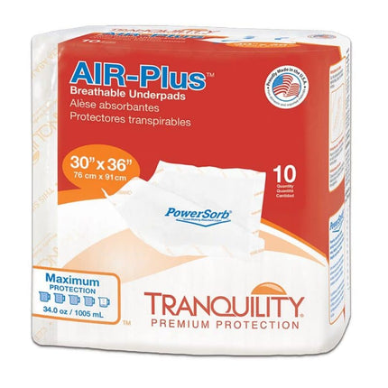 Tranquility AIR-Plus Breathable Underpad 30" x 36"