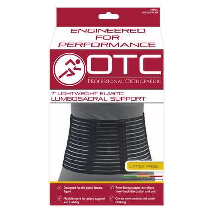 Lightweight Elastic Lumbosacral Support