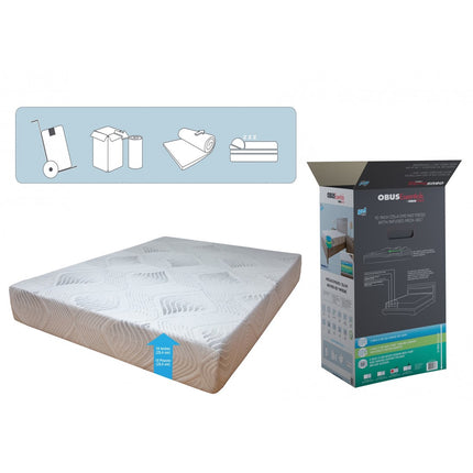 GEL Series 10” Bed in a Box Mattress by Obusforme