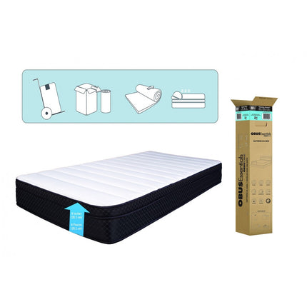 GEL Series 8” Bed in a Box Mattress by Obusforme