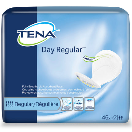TENA Day Regular Pads (Case of 92) 