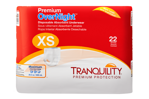 Tranquility Premium OverNight Disposable Absorbent Underwear – Walton  Medical