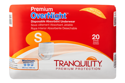 Tranquility Premium OverNight Disposable Absorbent Underwear