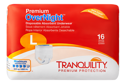 Tranquility Premium OverNight Disposable Absorbent Underwear