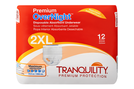 Tranquility Premium OverNight Disposable Absorbent Underwear