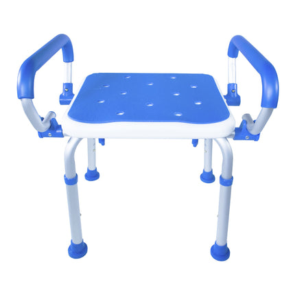 Padded Bath Safety Seat With Swing Away Arms