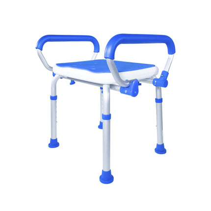 Padded Bath Safety Seat With Swing Away Arms