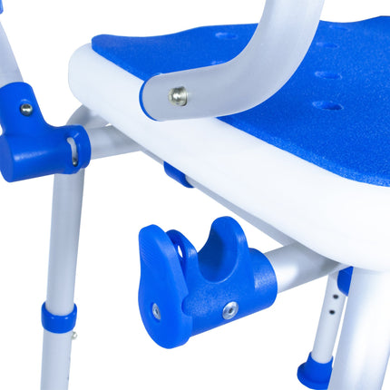 Padded Bath Safety Seat With Swing Away Arms