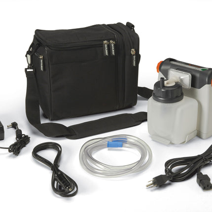 Vacu-Aide Compact Suction Unit with 725cc Reusable Bottle and Carrying Case